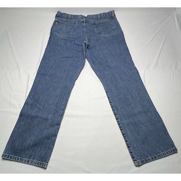 Cinch Men's Straight Leg Med Wash Blue Western Cowboy Jeans - Size 40x31 - Picture 2 of 7